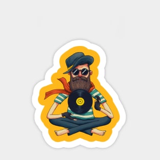 Vinyl Dude 02 Sticker